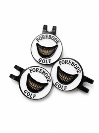 ART'S GRIN HAT CLIP BALL MARKER Forebode Golf