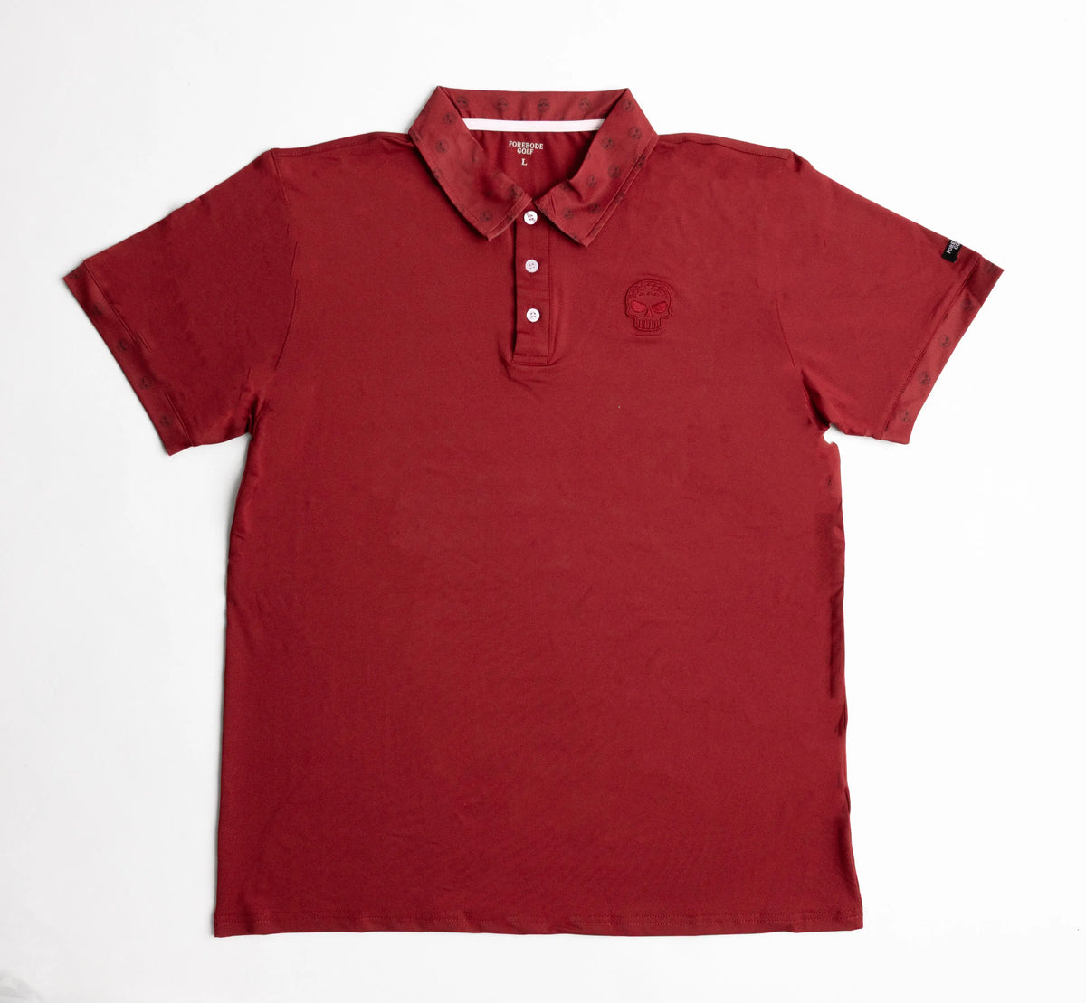 Red Skeleton Line Forebode Golf