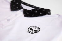 White Skeleton Line Forebode Golf