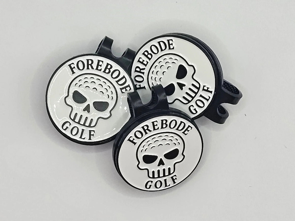 Magnetic Hat Clip Ball Marker Forebode Golf