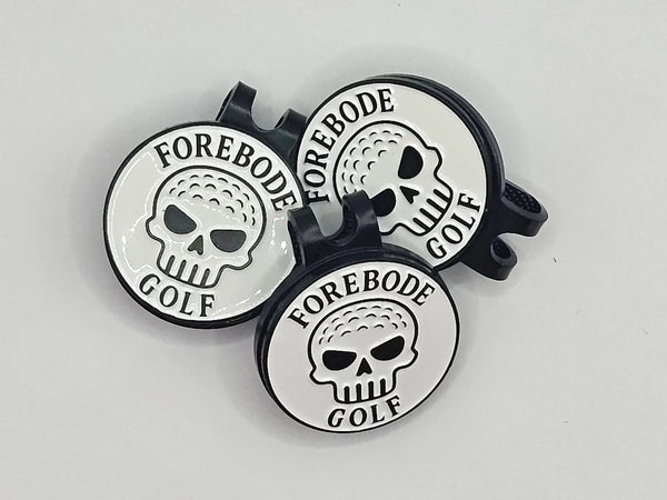 Magnetic Hat Clip Ball Marker Forebode Golf