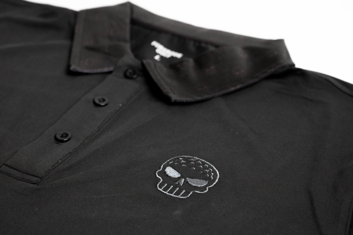 Black Skeleton Line Forebode Golf