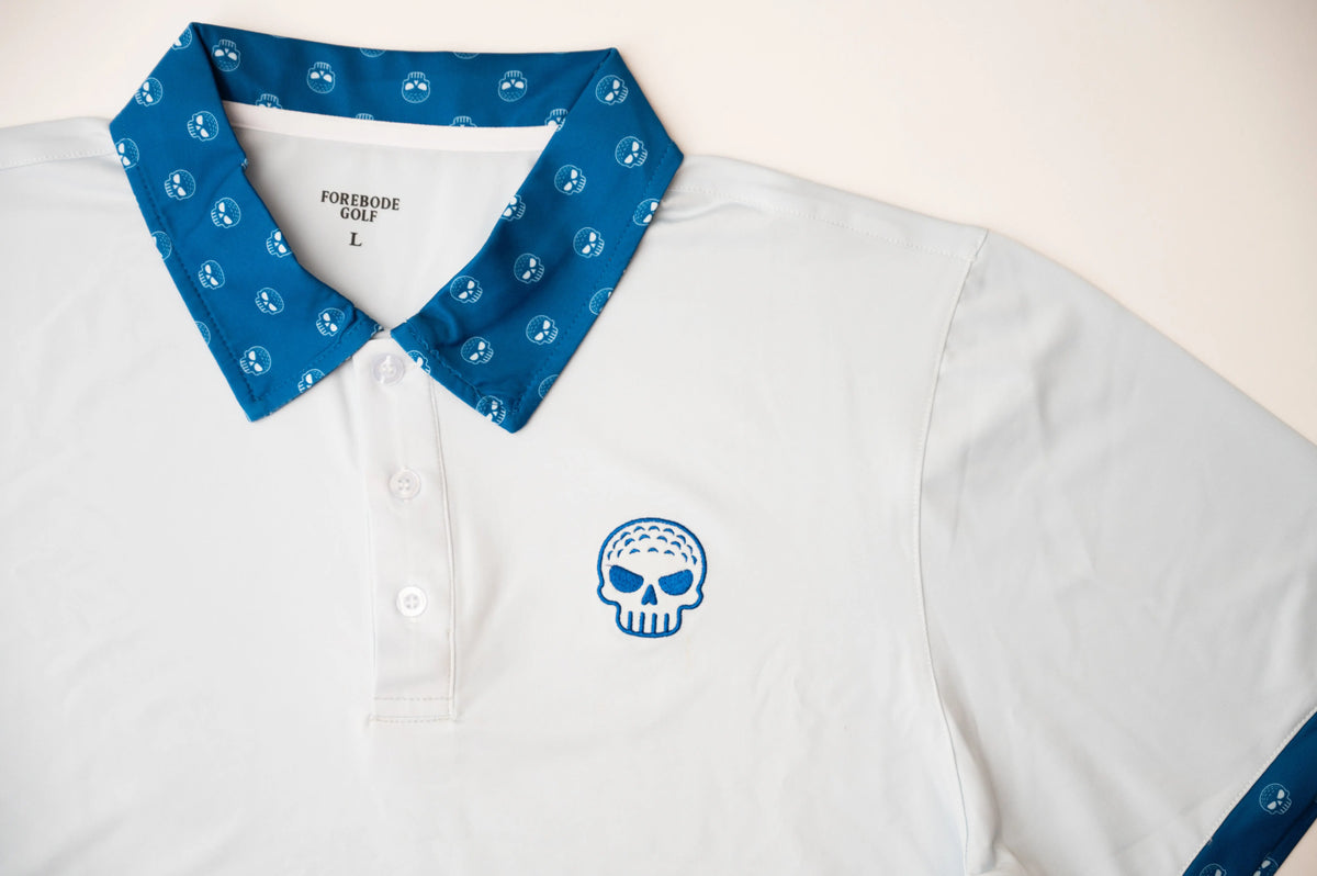 Blue Skeleton Line Forebode Golf