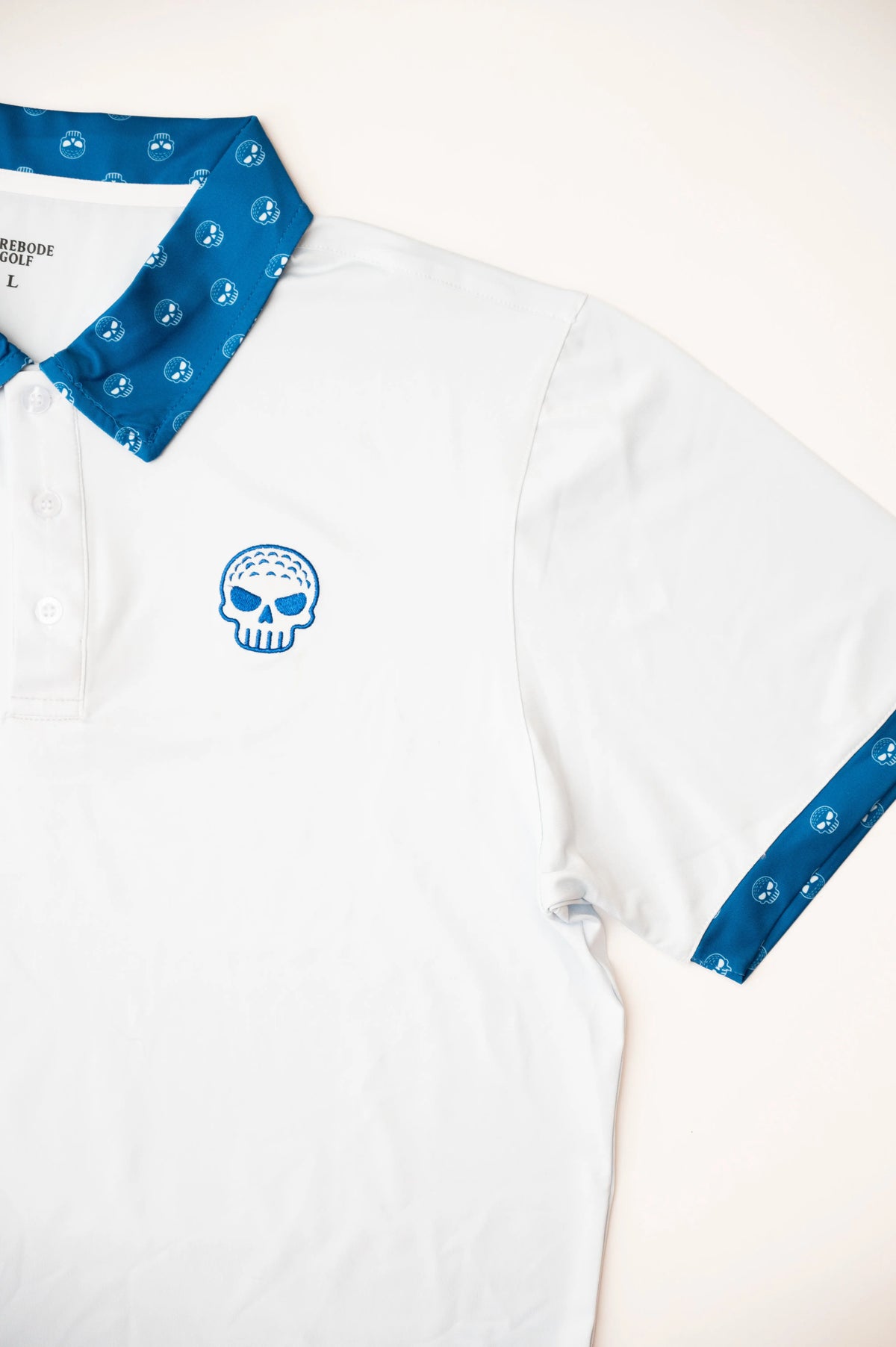 Blue Skeleton Line Forebode Golf