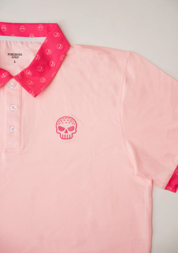 Pink Skeleton Line Forebode Golf