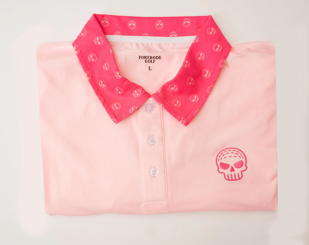 Pink Skeleton Line Forebode Golf